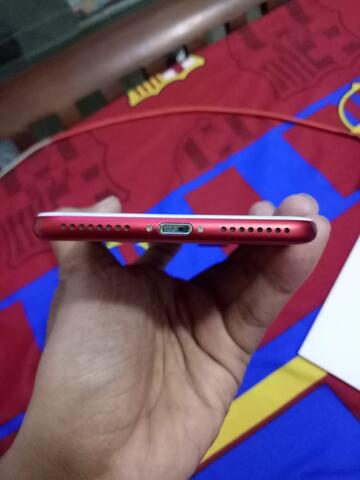 iphone 7 plus red edition fullset ex garansi inter
