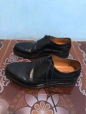 Fortuna Shoes X The Goods Dept - Derby Longwing Black