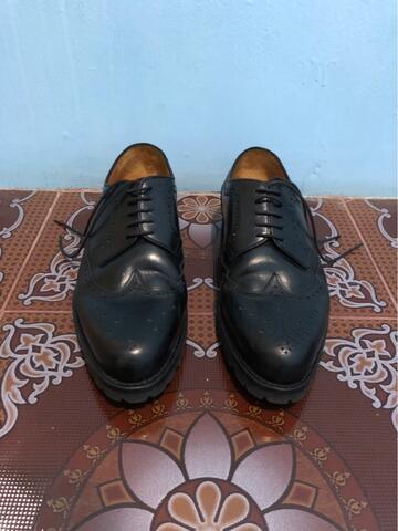Fortuna Shoes X The Goods Dept - Derby Longwing Black