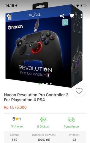 NACON REVOLUTION CONTROLLER 2 STICK PS4 / PLAYSTATION4