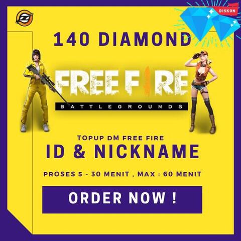Terjual Free Fire Top Up 70 Diamond By Id Murah Legal Aman 100