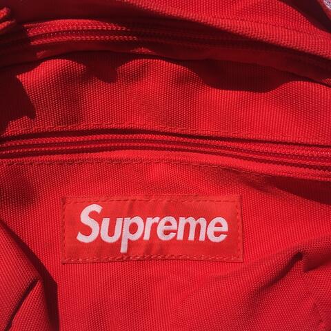 Tas Supreme Merah Waist Bag Supreme Red SS18