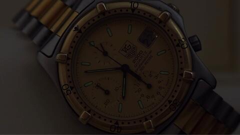 TAG HEUER 2000 PROFESSIONAL CHRONOGRAPH QUARTZ TWO TONE 39MM