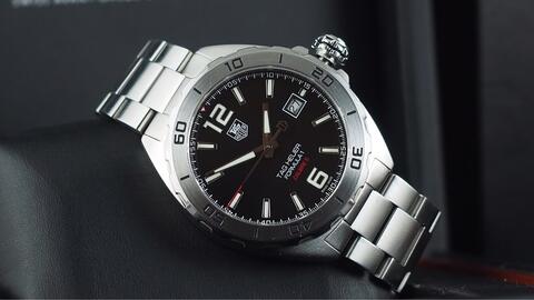 TAG HEUER FORMULA 1 AUTOMATIC CALIBRE 5 BLACK DIAL 41MM
