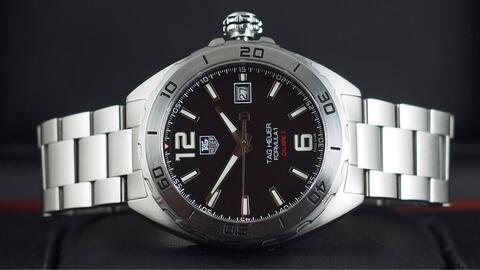 TAG HEUER FORMULA 1 AUTOMATIC CALIBRE 5 BLACK DIAL 41MM