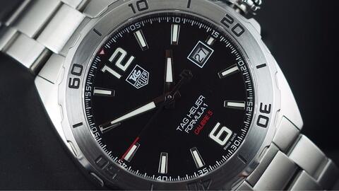TAG HEUER FORMULA 1 AUTOMATIC CALIBRE 5 BLACK DIAL 41MM
