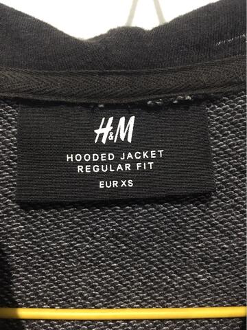 hooded jacket regular fit h&m