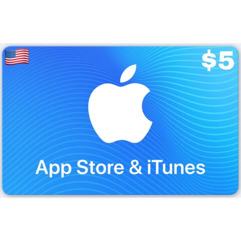 Apple App Store & iTunes Gift Card US $5 $10 $15 $20 $25 $30 $40 $50 $100 $200