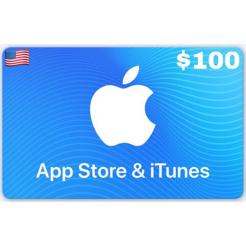 Apple App Store & iTunes Gift Card US $5 $10 $15 $20 $25 $30 $40 $50 $100 $200