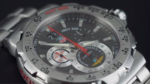 TAG HEUER FORMULA 1 INDY 500 CHRONOGRAPH QUARTZ GREY DIAL 44MM