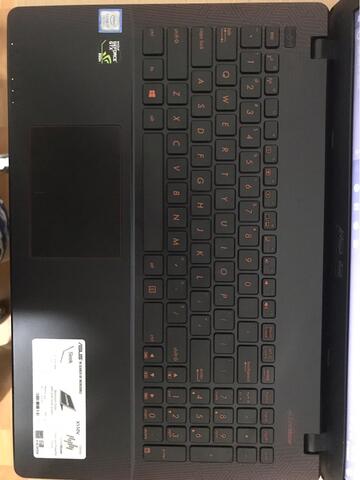 Laptop ASUS X550VX-DM701 I7-7700HQ 8GB 1TB GTX950 Resmi