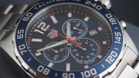 TAG HEUER FORMULA 1 CHRONOGRAPH QUARTZ BLUE DIAL 43MM