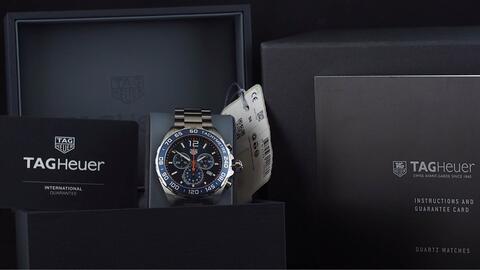 TAG HEUER FORMULA 1 CHRONOGRAPH QUARTZ BLUE DIAL 43MM