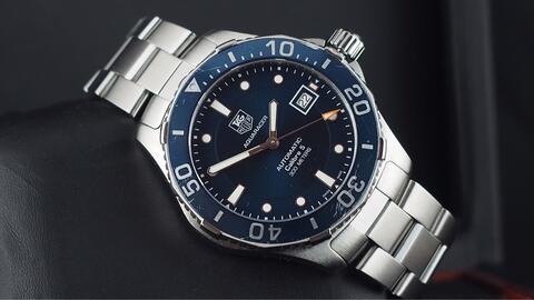 TAG HEUER AQUARACER 300M AUTOMATIC CALIBRE 5 BLUE DIAL 41MM