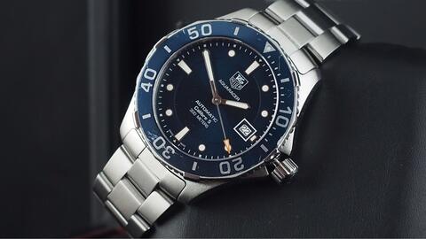 TAG HEUER AQUARACER 300M AUTOMATIC CALIBRE 5 BLUE DIAL 41MM