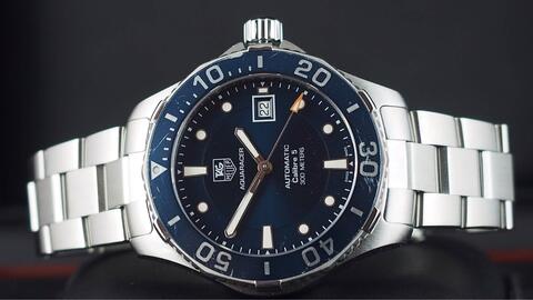 TAG HEUER AQUARACER 300M AUTOMATIC CALIBRE 5 BLUE DIAL 41MM