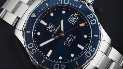 TAG HEUER AQUARACER 300M AUTOMATIC CALIBRE 5 BLUE DIAL 41MM