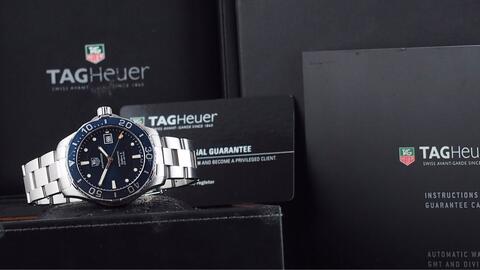 TAG HEUER AQUARACER 300M AUTOMATIC CALIBRE 5 BLUE DIAL 41MM