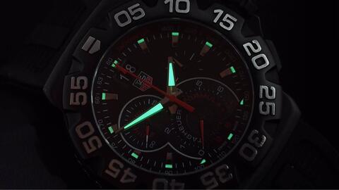 TAG HEUER FORMULA 1 CHRONOGRAPH QUARTZ GRANDE DATE BLACK PVD 44MM