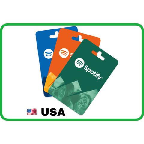 Spotify gift card / spotify premium region US $10, $30, $60 - ibanezblack.store