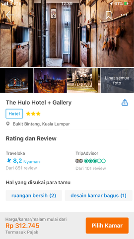 Voucher Hotel KL
