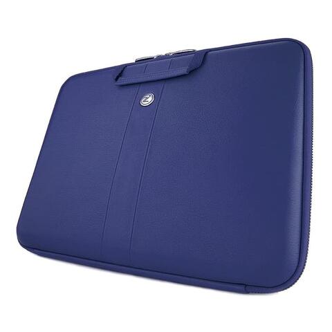 COZI Smart Sleeve Aniline Leather for Macbook Pro 13” 2017 -Blue De