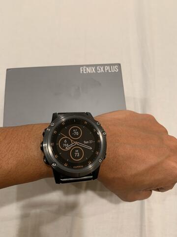 garmin fenix 5 plus sapphire carbon titanium dlc