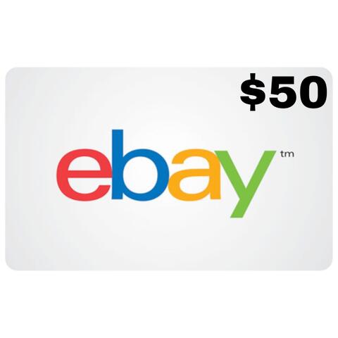 Ebay Gift Card USA $5 $10 $15 $25 $50 $100