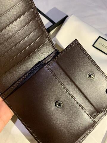 Dompet Kulit Pria Gucci Men Leather Wallet 100% Original New Baru Branded Asli