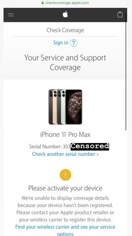 iPhone 11 Pro Max 256GB Midnight Green BNIB Garansi Internasional - Segel Green Peel