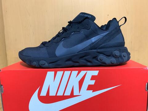 Terjual Nike React Element 55 Triple 