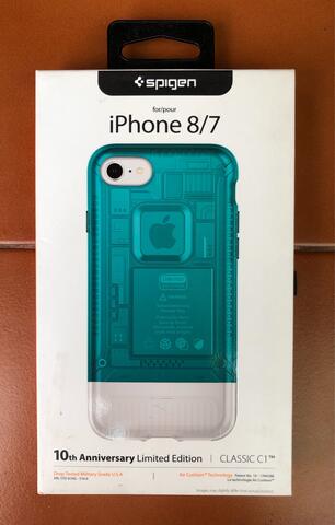 Spigen Classic C1 for iPhone 7 / 8 Bondi Blue