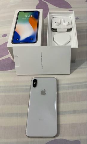 IPHONE X 256GB WHITE MULUS COMPLETE