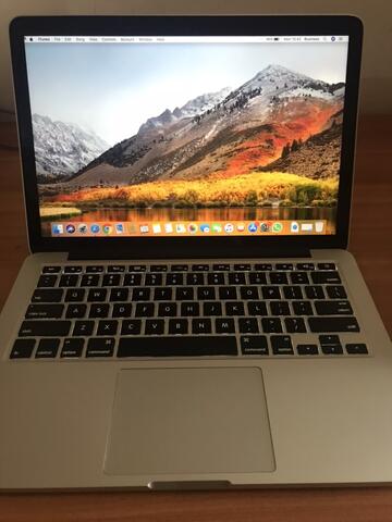 Macbook Pro Retina Late 2013 13 inch 2,4 GHz i5 8GB 8 GB RAM Second Bekas 13-inch