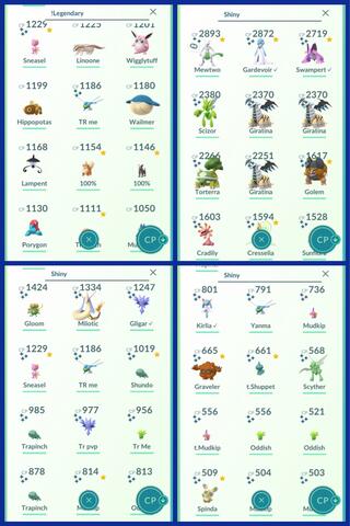 Akun Pokemon Go Mystic