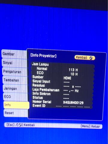 Proyektor Epson EB-X400