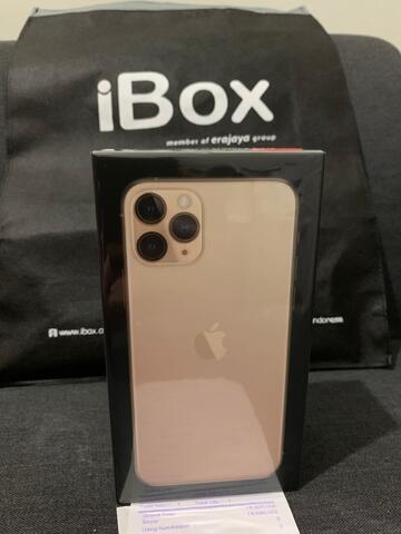 iPhone 11 Pro 64Gb Gold. BNIB Greenpeel. Garansi Resmi iBox.