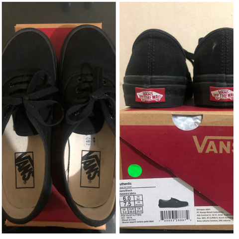 black vans new