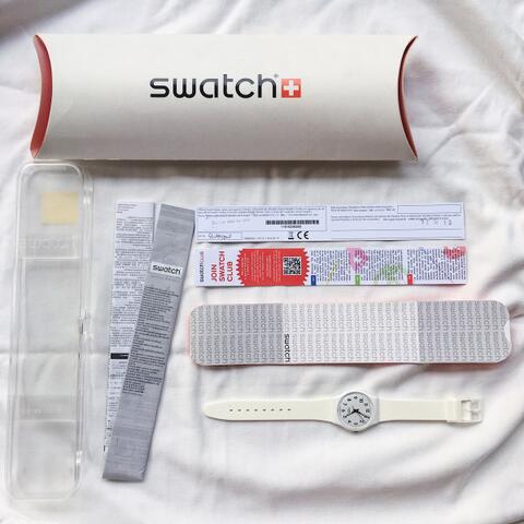 Jam Tangan Swatch SUAN100D Warna Putih