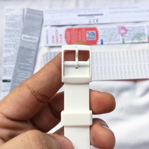 Jam Tangan Swatch SUAN100D Warna Putih