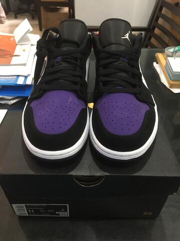 Terjual NIKE AIR JORDAN 1 LOW COURT PURPLE | KASKUS
