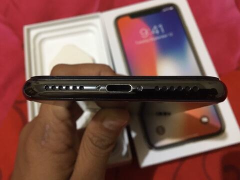 Iphone x 64gb ex inter fullset oem space gray