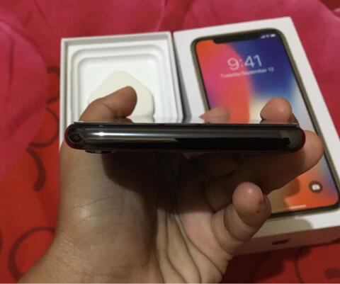 Iphone x 64gb ex inter fullset oem space gray