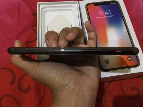 Iphone x 64gb ex inter fullset oem space gray