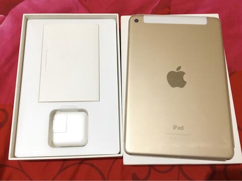 Ipad Mini 4 128gb Wifi Cellular Gold Like New internasional