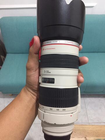 jual lensa canon 70 200 f2 8 kode ua