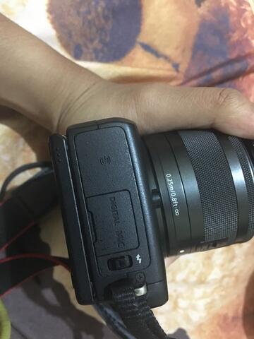 Canon eos m3 lensa kit 15-45 is stm kamera mirrorless ex datascript