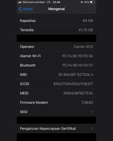 IPHONE 6s 64GB ORIGINAL 100%