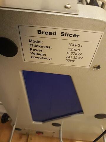 oven 12 tray dan bread slice bekas (second / preloved )