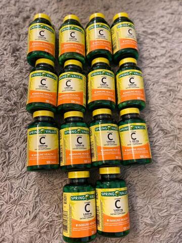 Spring Valley Vitamin C 1000mg (100 Tablets)